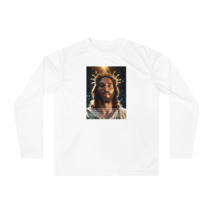 Jesus Christ is Lord Unisex Performance Long Sleeve Shirt