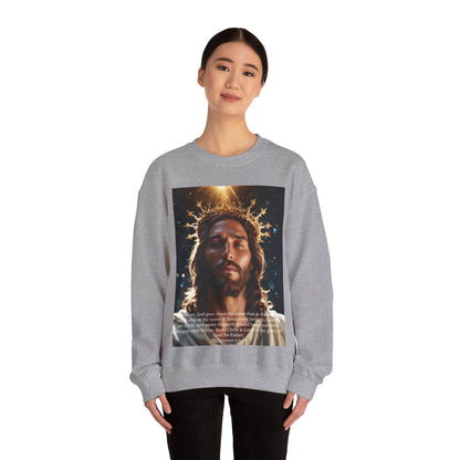 Jesus Christ is Lord Unisex Heavy Blend™ Crewneck Sweatshirt