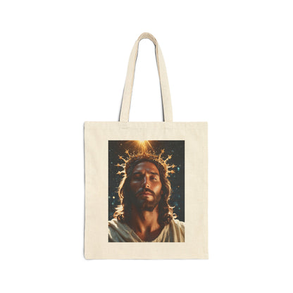 Jesus Christ is Lord Cotton Canvas Tote Bag