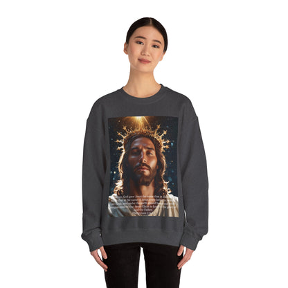 Jesus Christ is Lord Unisex Heavy Blend™ Crewneck Sweatshirt