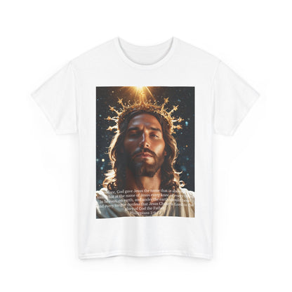 Jesus Christ is Lord Unisex Heavy Cotton Tee