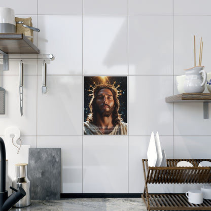 Jesus Christ is Lord Ceramic Photo Tile