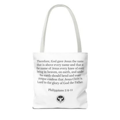 Jesus Christ is Lord Tote Bag (AOP)