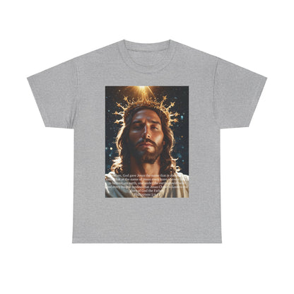 Jesus Christ is Lord Unisex Heavy Cotton Tee