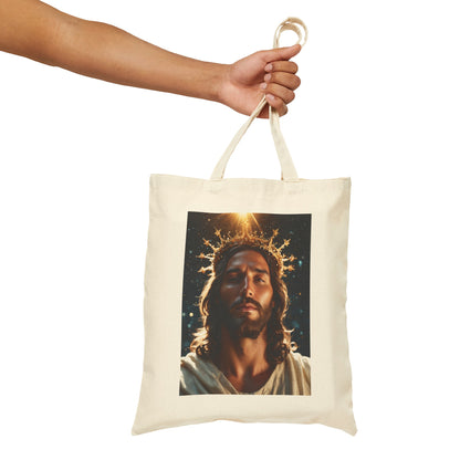 Jesus Christ is Lord Cotton Canvas Tote Bag