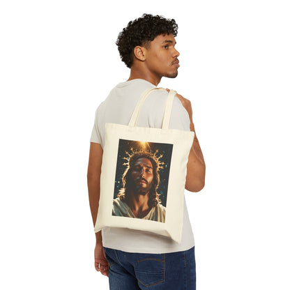 Jesus Christ is Lord Cotton Canvas Tote Bag