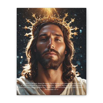 Jesus Christ is Lord Matte Canvas, Stretched, 1.25"