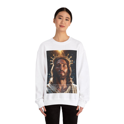 Jesus Christ is Lord Unisex Heavy Blend™ Crewneck Sweatshirt